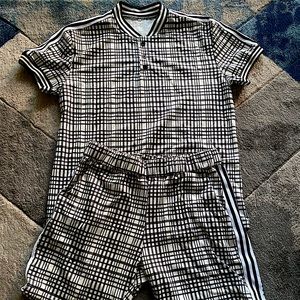 Men's Beach Shirt and Shorts Set - Fashionable Comfortable Beach